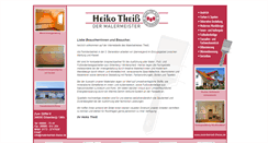 Desktop Screenshot of malerbetrieb-theiss.de